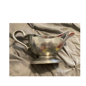 Silver Colored Gravy Boat